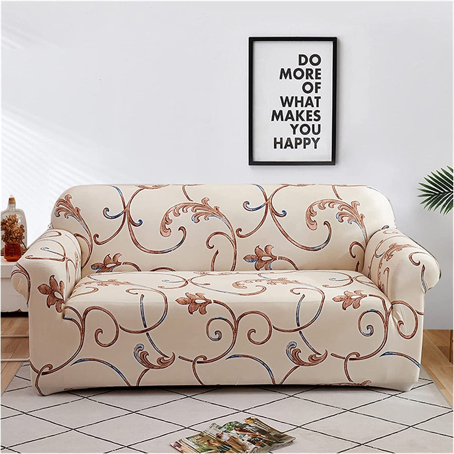 Universal Stretchable Sofa Cover-Beige Orchidstem