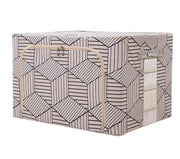 Clothing Storage Box with Steel Frame Support