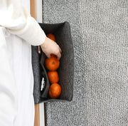 Bedside Caddy Bed Hanging Organizer (32 cm x 1.5 cm x 21 cm, Grey)