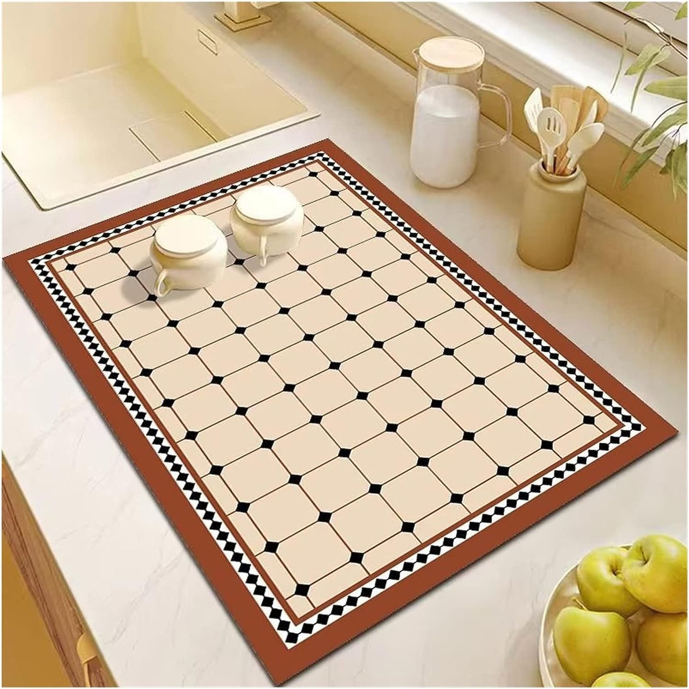 Dish Drying Mat for Kitchen (30x45)