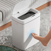 Automatic Bathroom Trash Can with Lid Motion Sensor Touchless (18Litre)
