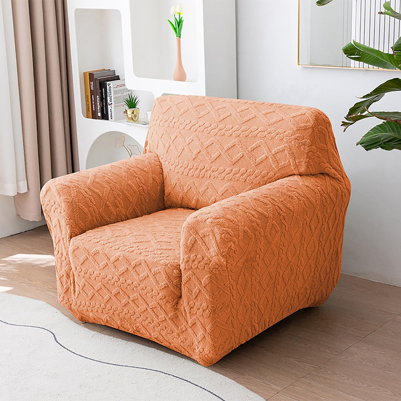 Universal Couch Cover-Orange