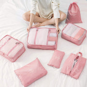 Packing Cubes With Pouch & Toiletry Bag (Set of 7)