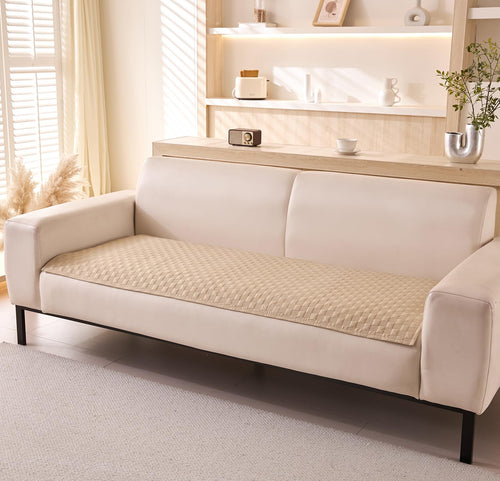 Luxury Waterproof Sofa Cover 1/2/3/4/5 Seater (Khaki)