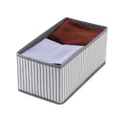 Set of 6 Foldable Storage Box Drawer Divider Organizer Basket Bins