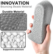 Height Increase Insoles – 1 Pair Orthopedic Heel Lift Inserts for Men & Women (Grey)