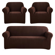 Universal Fleece Fabric Sofa Cover 3 + 1 + 1 Seater