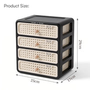Drawer Storage Box for Cosmetics - Black