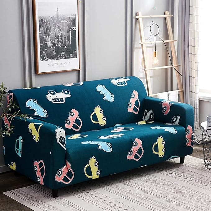 Universal Triple Seater Sofa Cover for Couch Sofa - 185-230cm ( MultiColour )