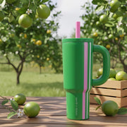 1200ml Insulated Stainless Steel Tumbler with Handle (Printed)