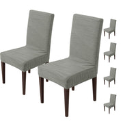 Stretchy Universal Jacquard Waterproof Chair Cover (Dark Grey)