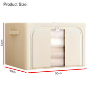 Large Capacity Clothing Storage Box (Pack of 1, 50x40x33cm)