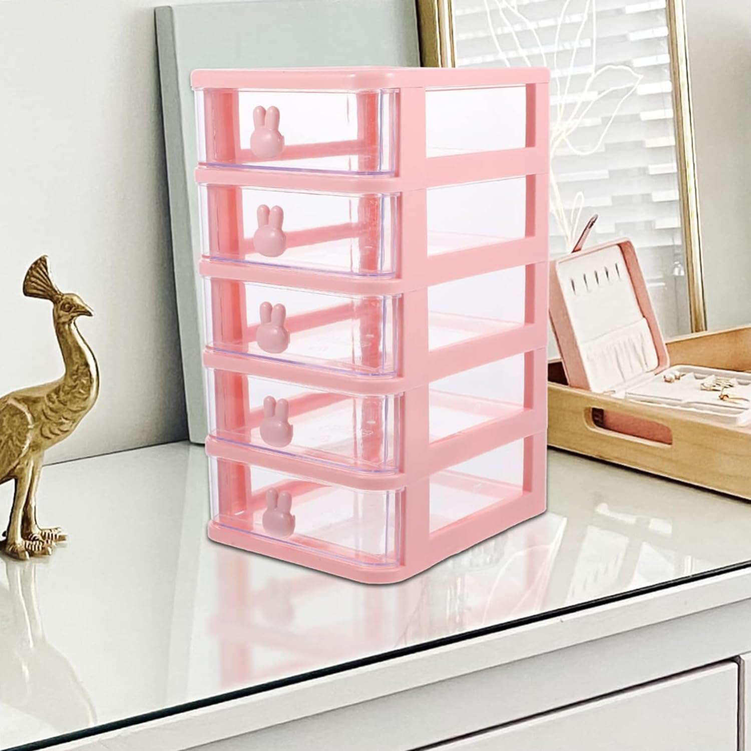 5 Tier Transparent Storage Box