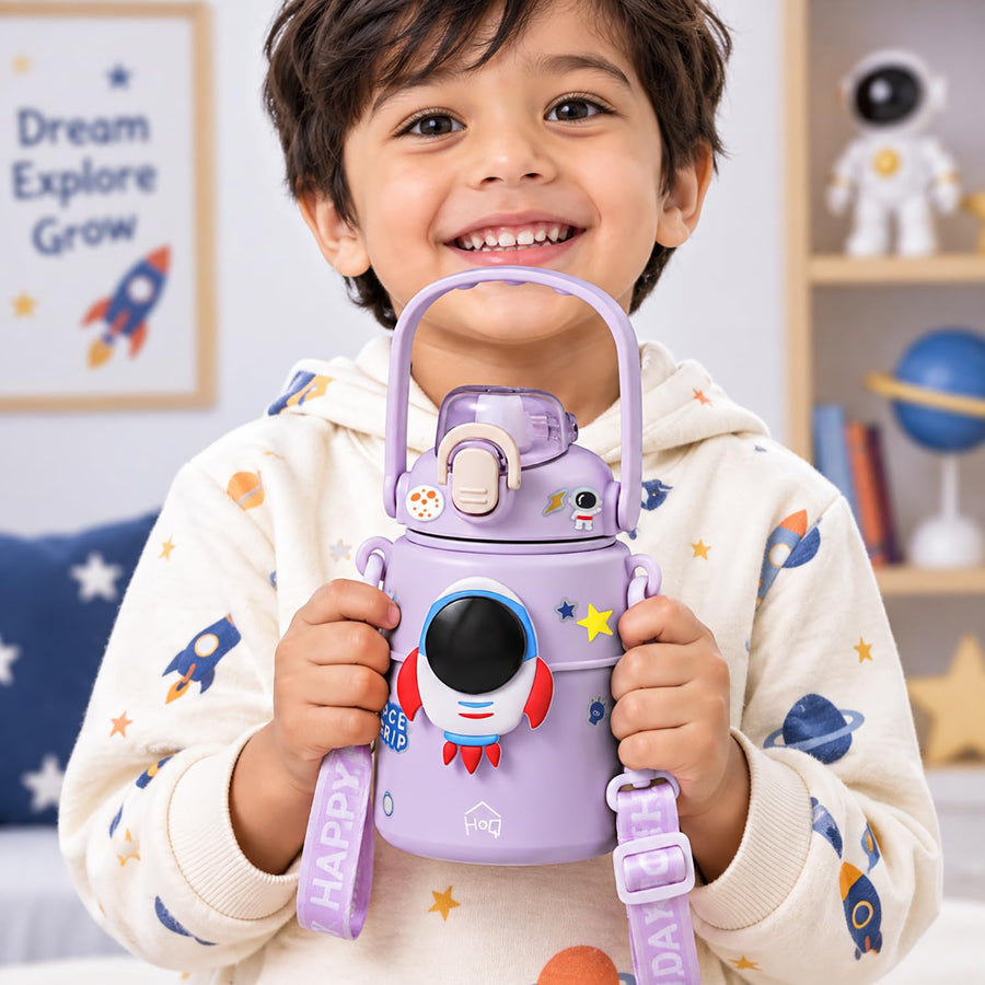 Astronaut Kids Thermos Water Bottle 850ml