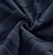 Stretchy Universal Jacquard Fabric Diamond Texture 220 GSM Chair Cover-Charcoal