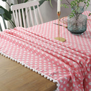 Printed Rectangle Tablecloth Cotton Linen Table