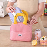 Insulated Lunch Bag with Front Pocket for Men & Women