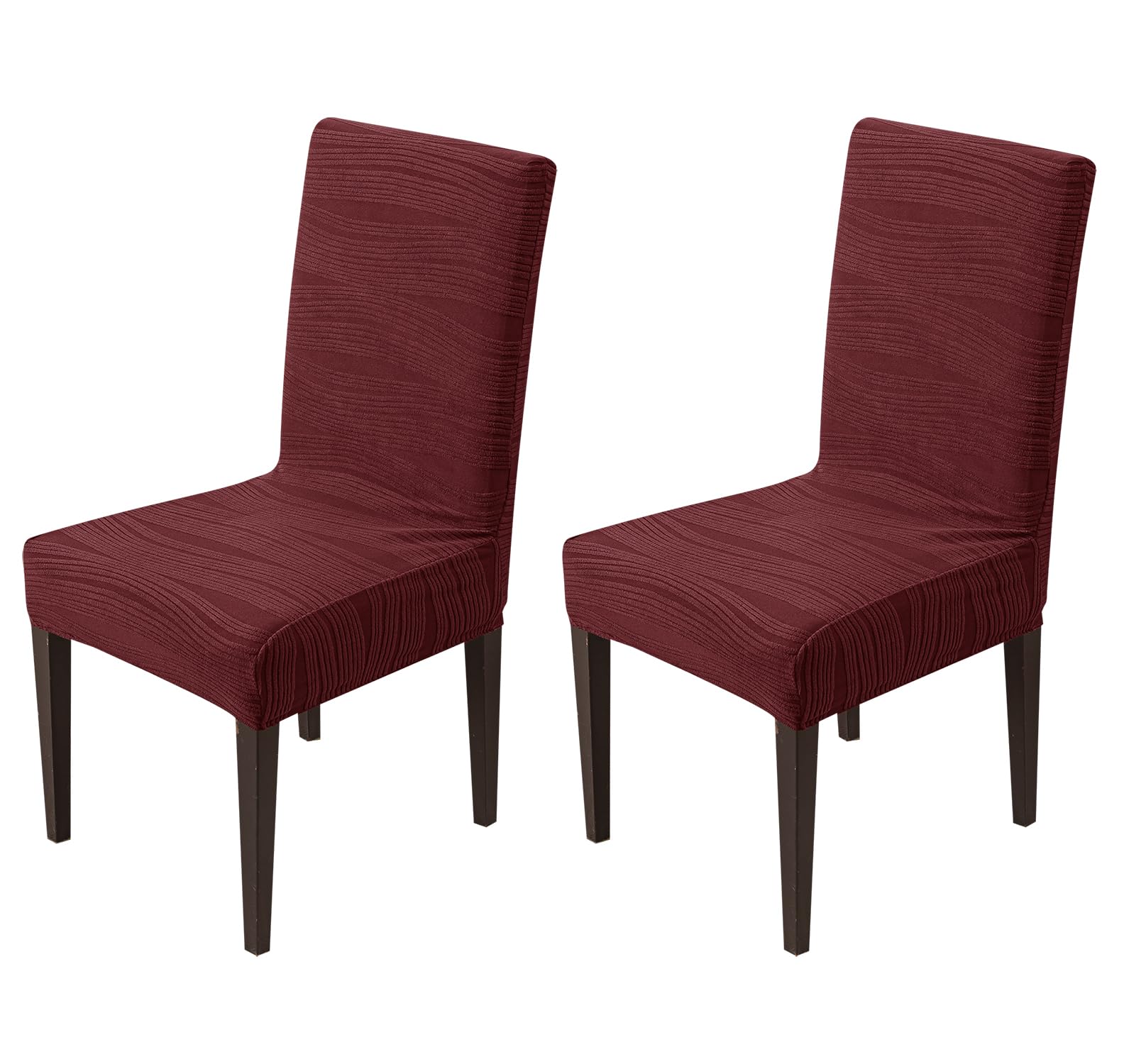 Stretchy Universal Jacquard Waterproof Chair Cover (Maroon)