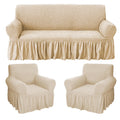 Universal Five Seater 3 + 1 + 1 Sofa Slipcovers