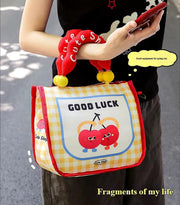 Cute Insulated Lunch Bag for Women, Thermal Lunch Box Bag with Adjustable Strap