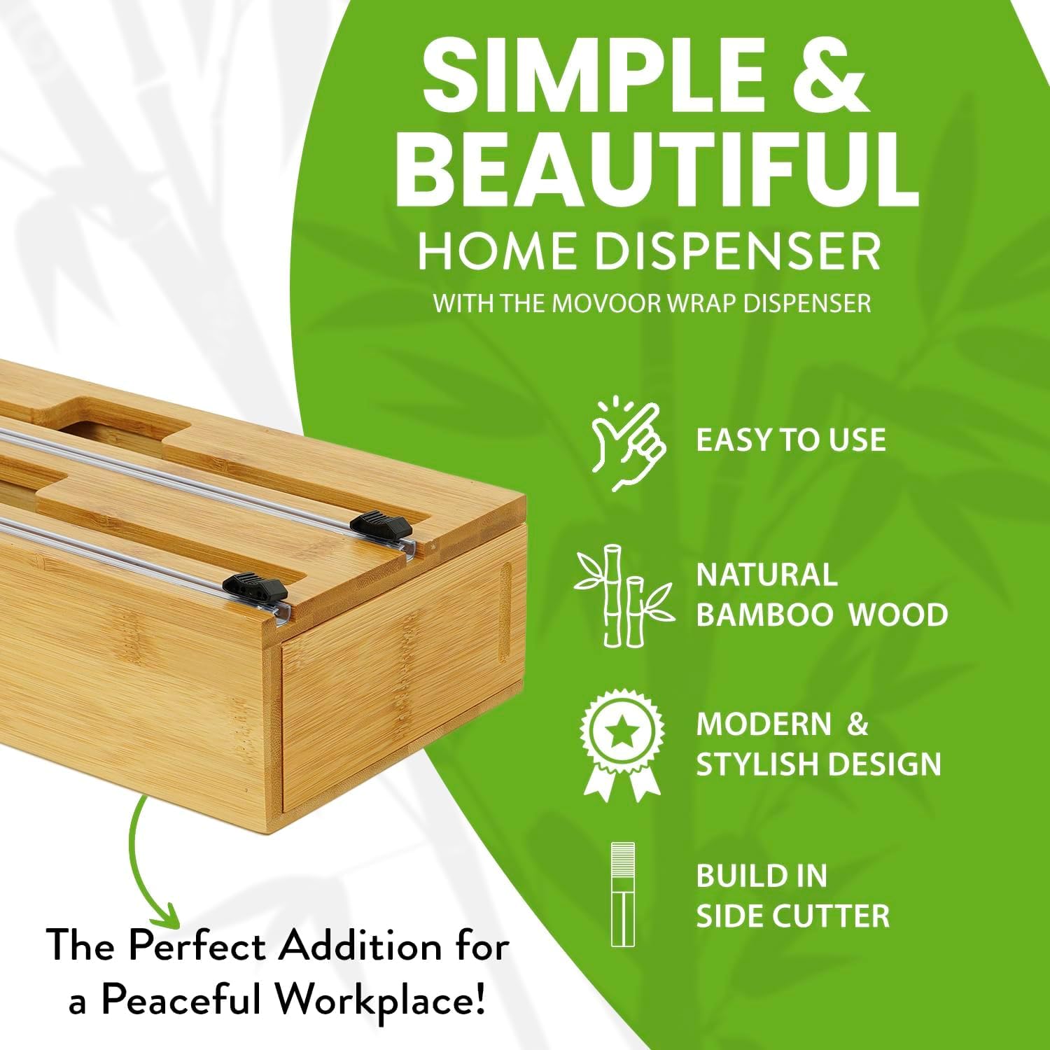 2 in 1 Wrap Organizer with Cutter and Labels