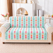 AAGAN Series 1 Seater Sofa Cover Set with Frill - Rimjhim