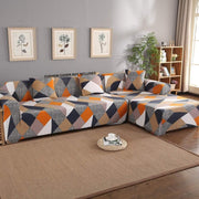 2 Pcs Universal Sectional 140 Gsm Sofa Covers L- Shape (185-230 cm)