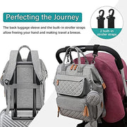 Baby Diaper Backpack with Pacifier Case