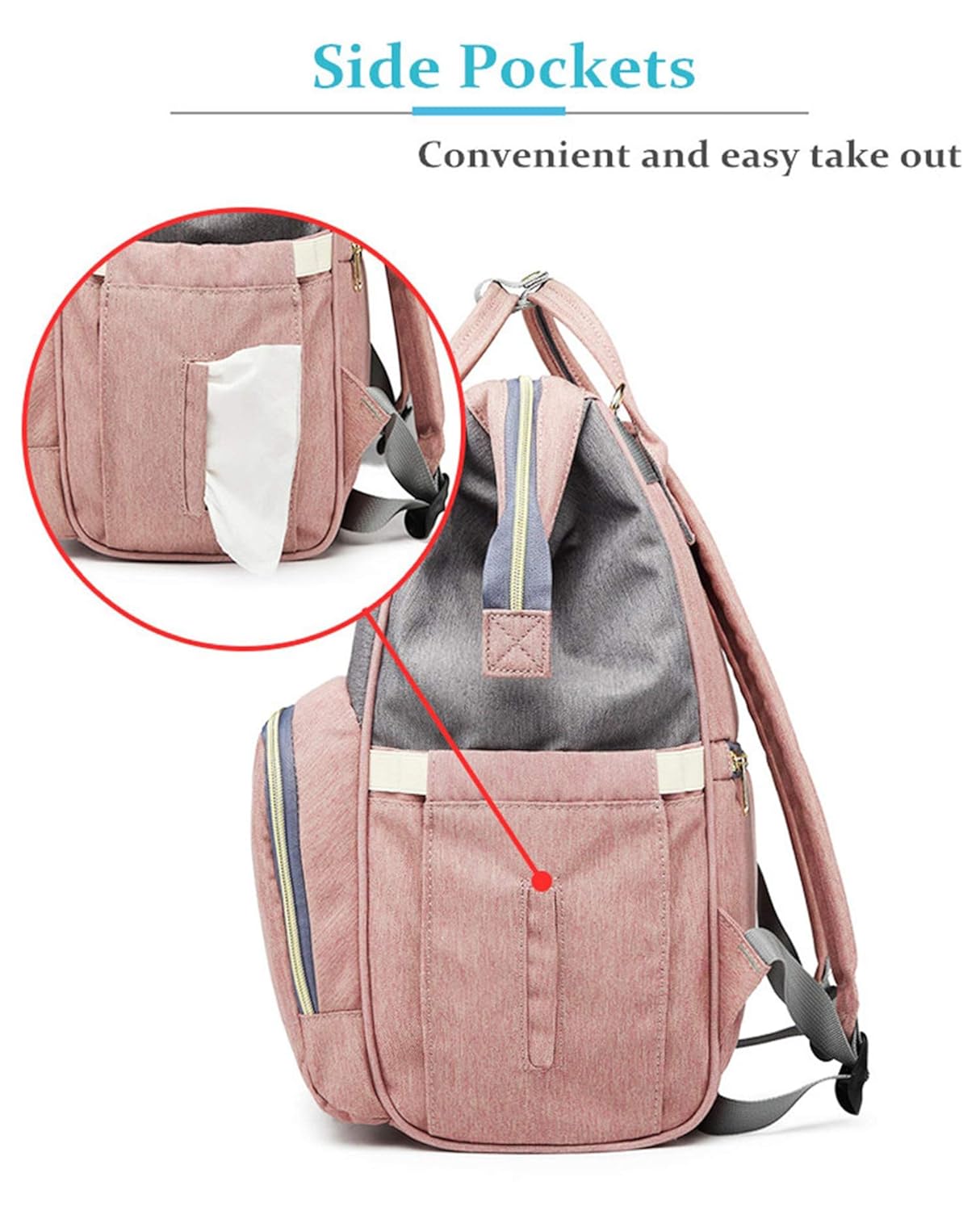 Baby Diaper Bag Maternity Backpack