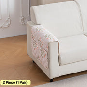 Printed Quilted Sofa Cover for 1/2/3/4 Seater Anti-Slip- Gulbahar