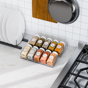Clear Acrylic Drawer Organizer | Spice Jar Organizer