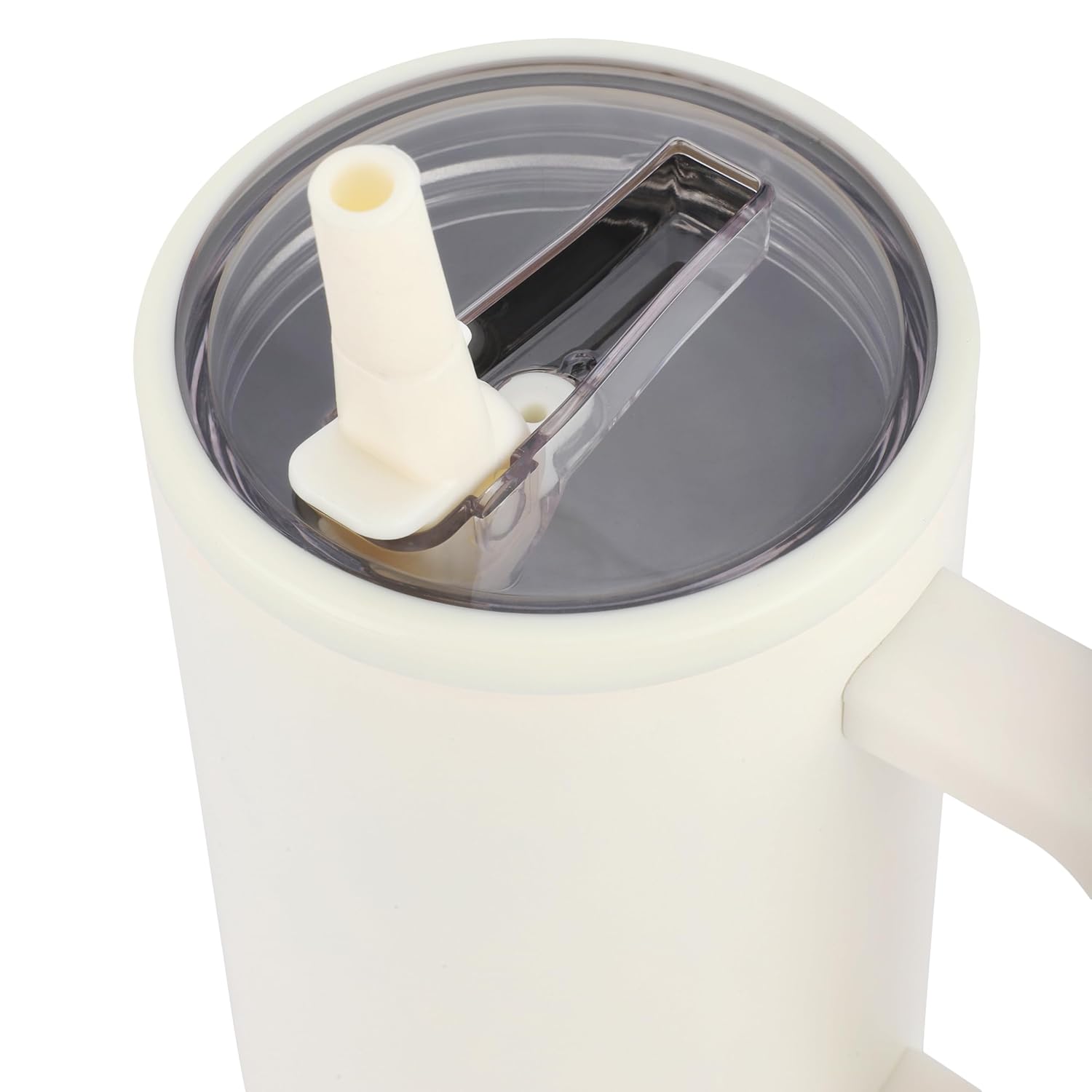 Flip Straw Lid with Straw For 1200ml  (1 Lid + Straw)