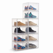 Shoe Storage Organizer Boxes White