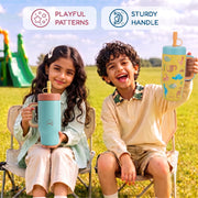 530ML Kids Tumbler Stainless Steel with Handle & Lid
