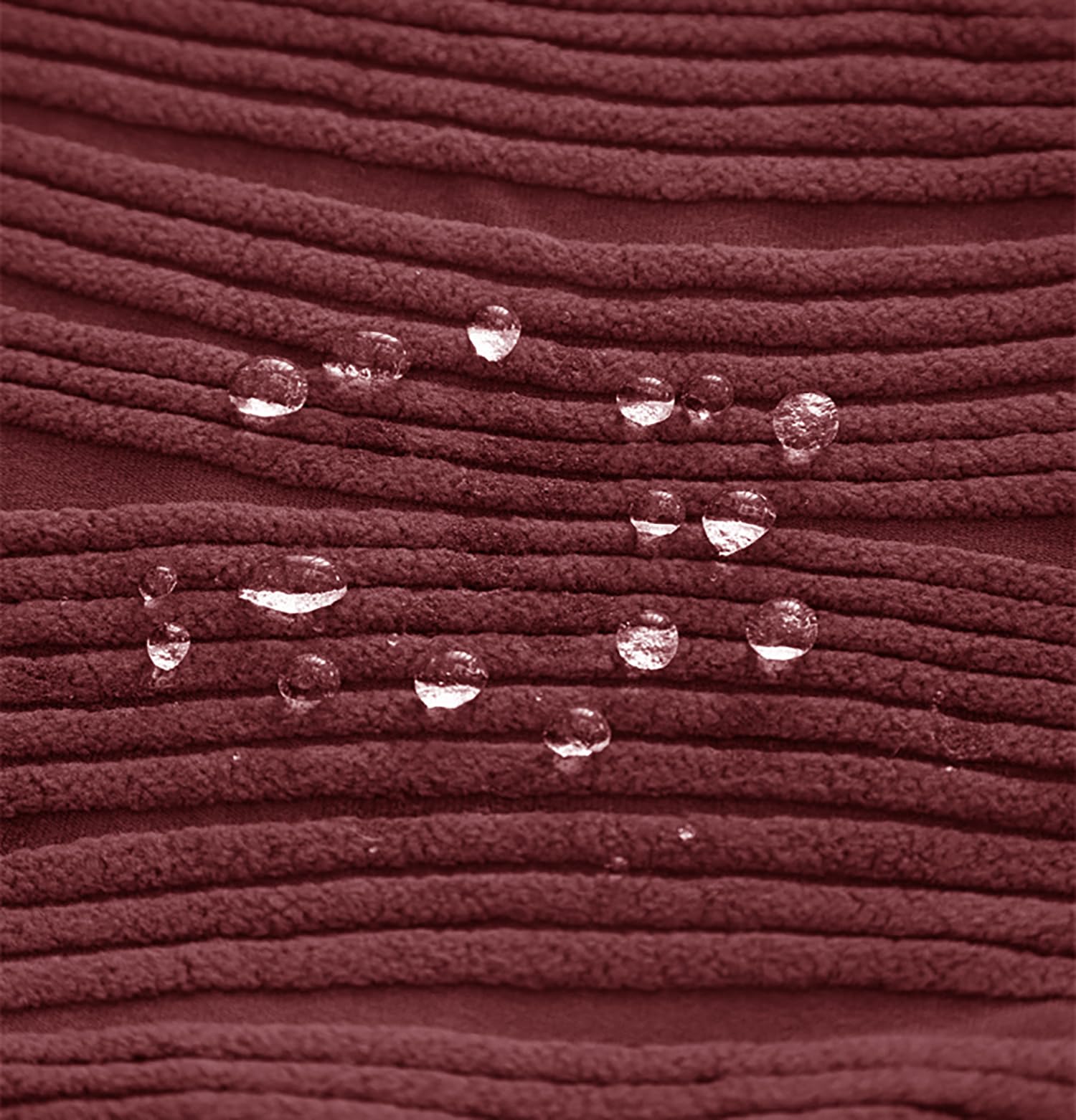 Stretchy Universal Jacquard Waterproof Chair Cover (Maroon)