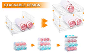 Plastic Bottle Rack Stackable Water Bottle Organizer