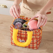 Insulated Lunch Bag with Front Pocket for Men & Women