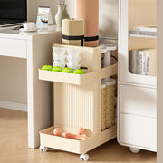 Yoga Mat & Gym Equipment Storage Rack with Wheels