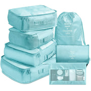 7 Pcs Set Travel Organizer