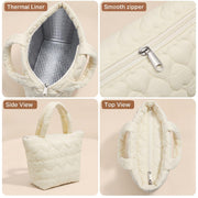 Heart Design Soft Insulated Lunch Bag