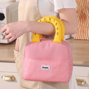 Insulated Lunch Bag with Front Pocket for Men & Women