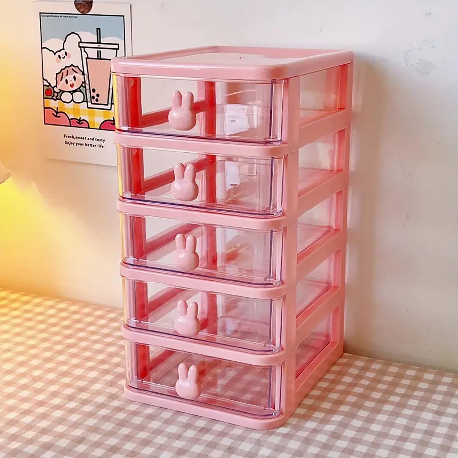 5 Tier Transparent Storage Box