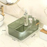 Acrylic Transparent Open Lid Small Decorative Tray
