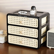 Drawer Storage Box for Cosmetics - Black