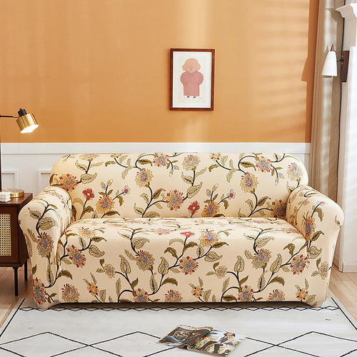Universal Sofa Cover- Beige Magnolia