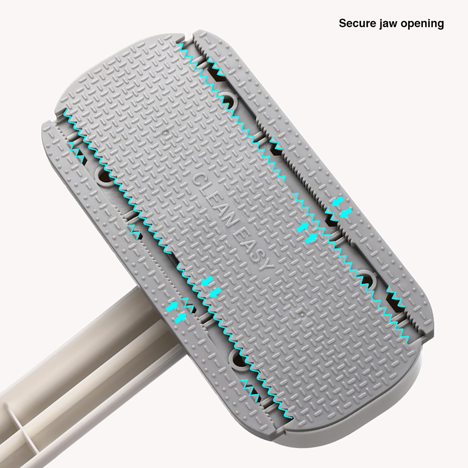 360° Rotating Hands-Free Cleaning Mop with One-Click Pad Change (White)