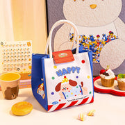 Cute Puppy Insulated Lunch Bag for Women & Girls
