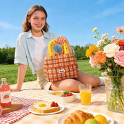 Insulated Lunch Bag with Front Pocket for Men & Women