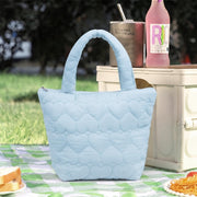 Heart Design Soft Insulated Lunch Bag