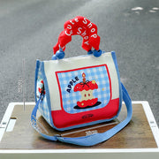 Cute Insulated Lunch Bag for Women, Thermal Lunch Box Bag with Adjustable Strap